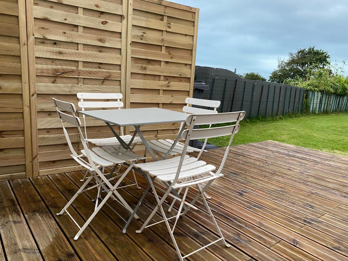 Maison De Village Avec Jardin 15Mn Des Plages, Wifi, 2 Chambres, Jardin Hesdin-lʼAbbé Buitenkant foto
