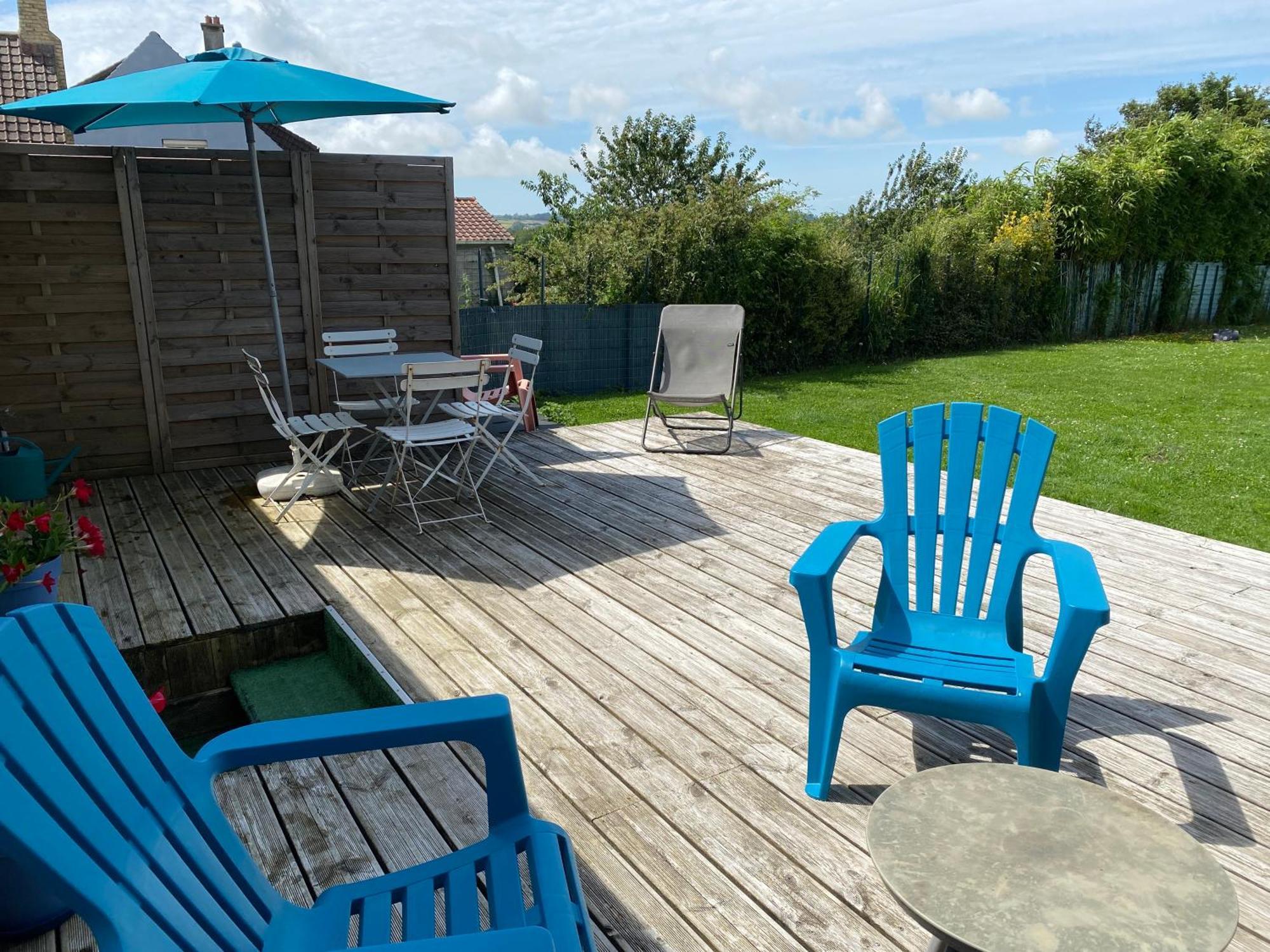 Maison De Village Avec Jardin 15Mn Des Plages, Wifi, 2 Chambres, Jardin Hesdin-lʼAbbé Buitenkant foto