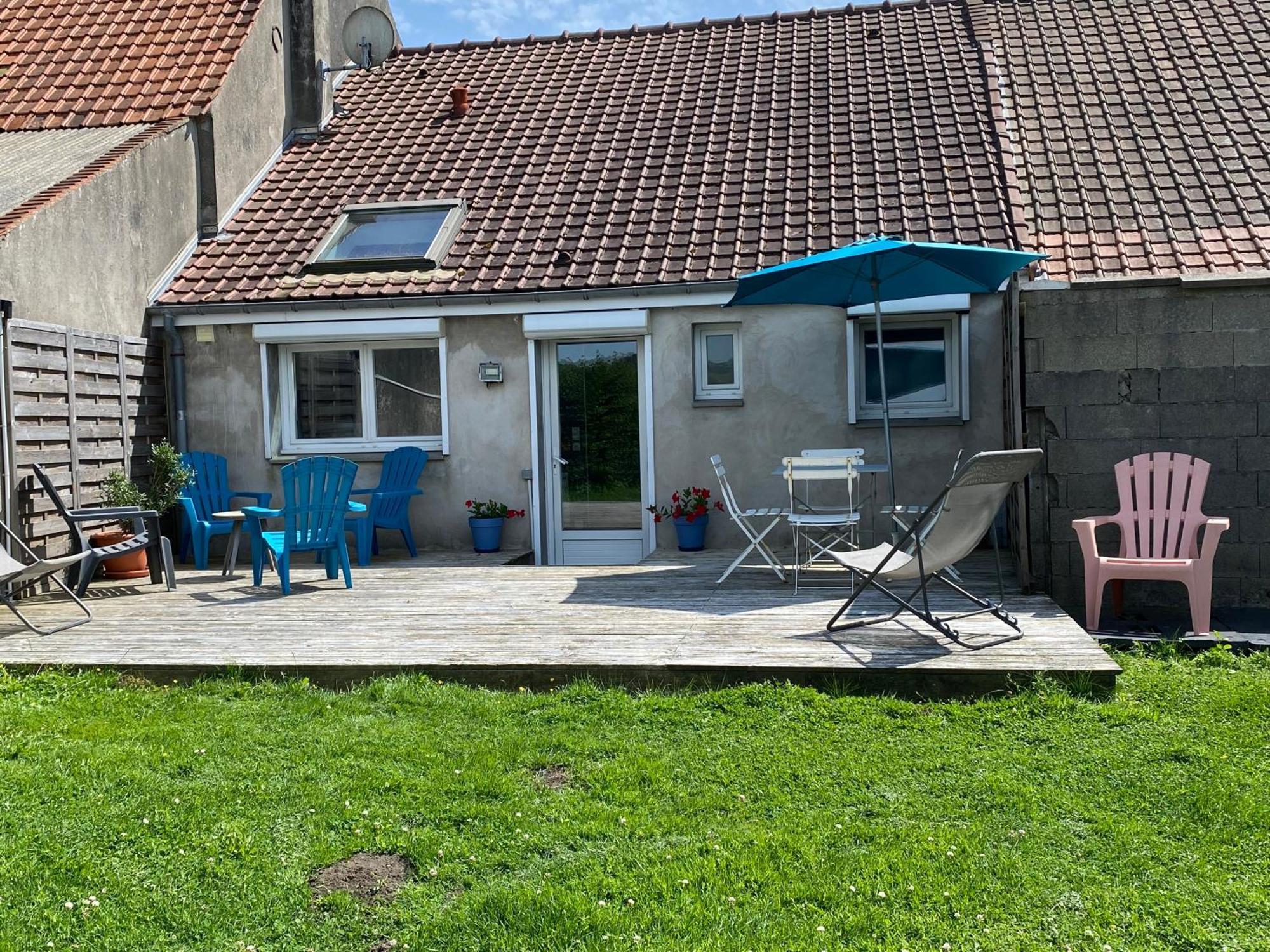 Maison De Village Avec Jardin 15Mn Des Plages, Wifi, 2 Chambres, Jardin Hesdin-lʼAbbé Buitenkant foto