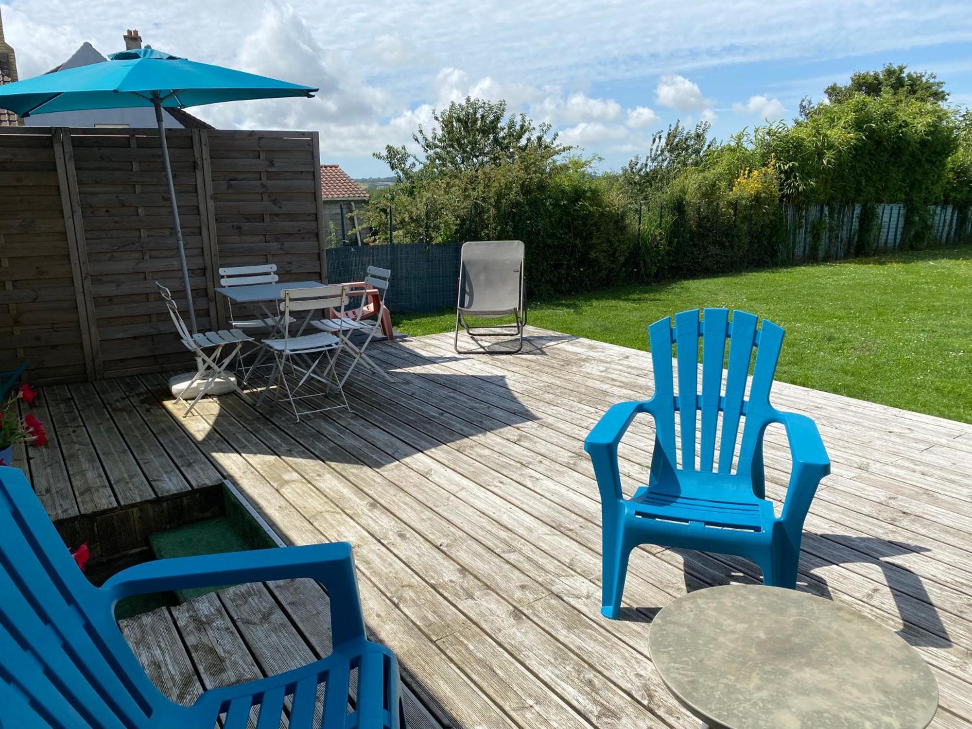 Maison De Village Avec Jardin 15Mn Des Plages, Wifi, 2 Chambres, Jardin Hesdin-lʼAbbé Buitenkant foto