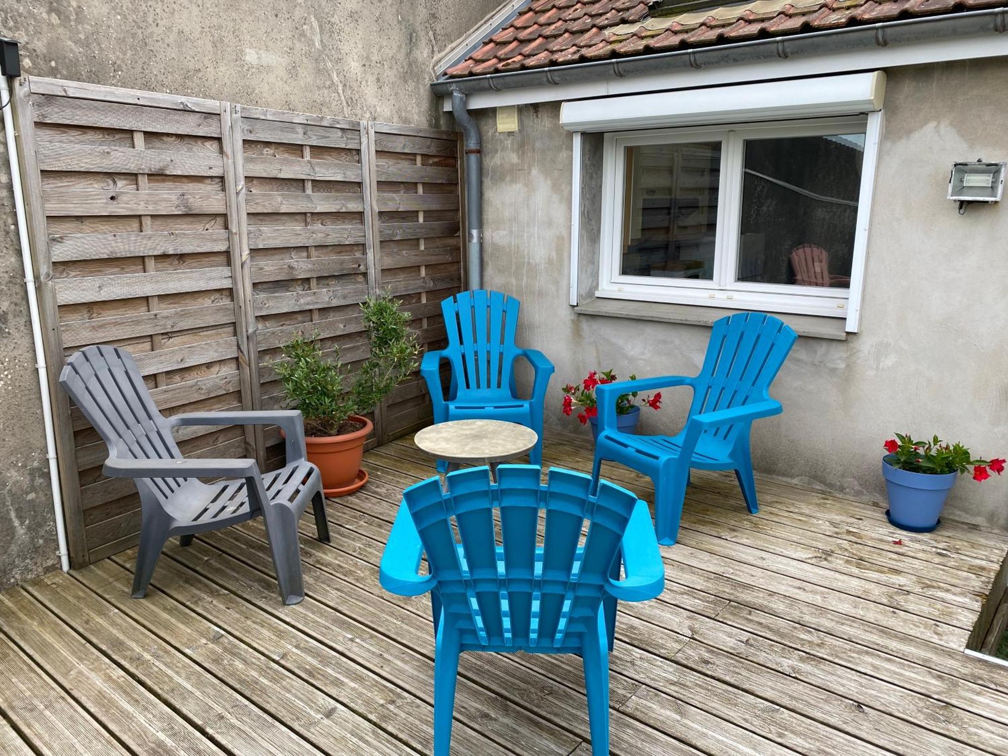 Maison De Village Avec Jardin 15Mn Des Plages, Wifi, 2 Chambres, Jardin Hesdin-lʼAbbé Buitenkant foto